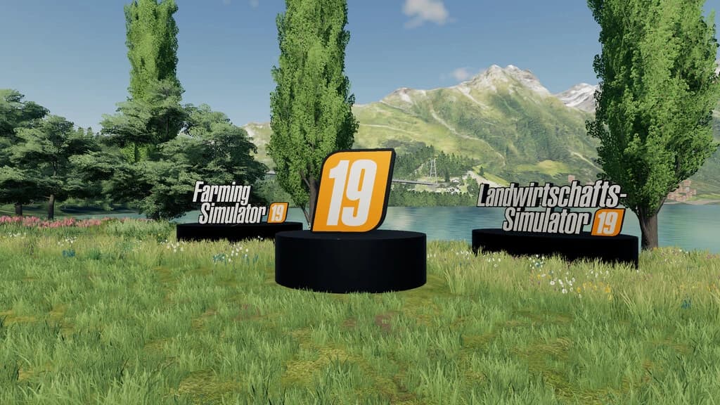 GLOWING 3D FS19-LOGOS 3