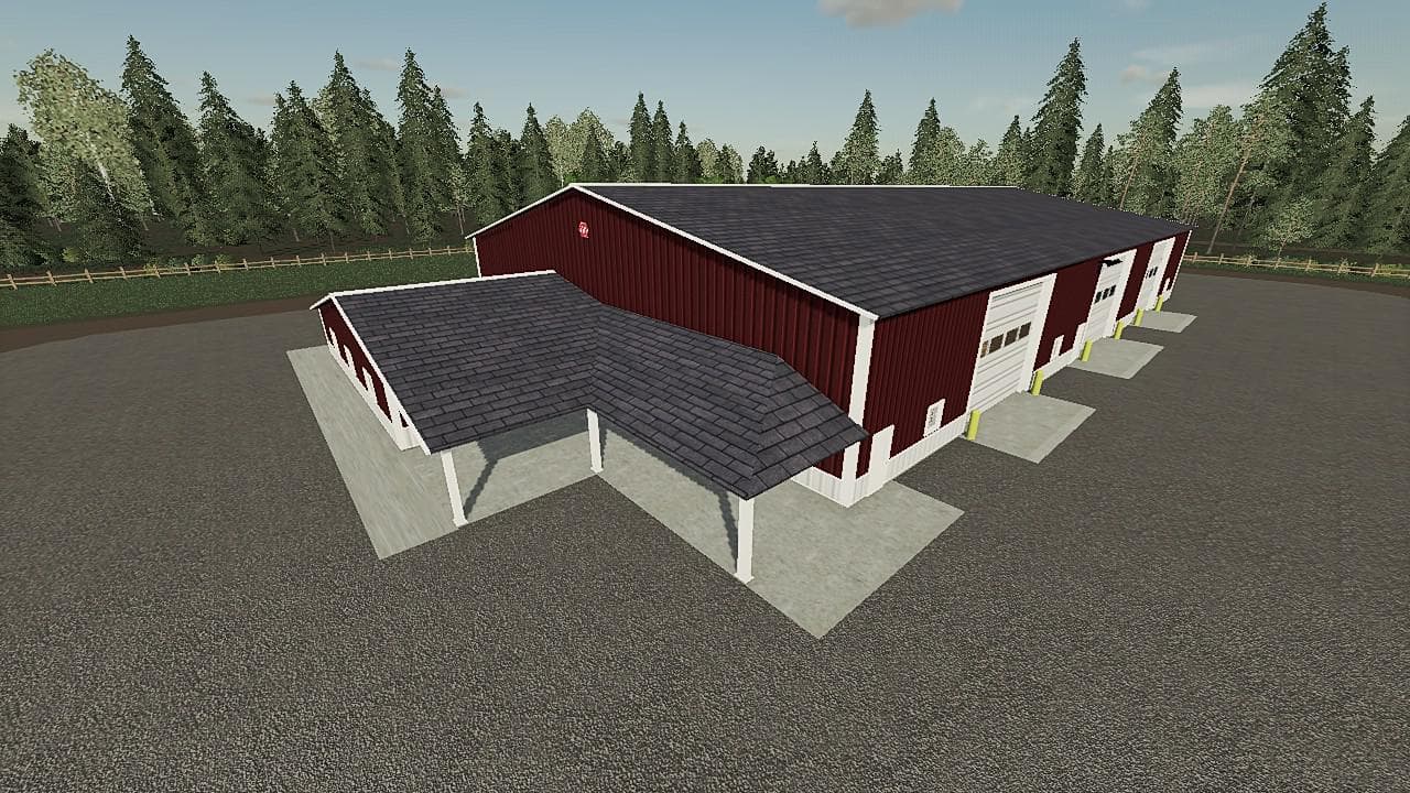 GLX MORTON POLE BARN 72X160 3