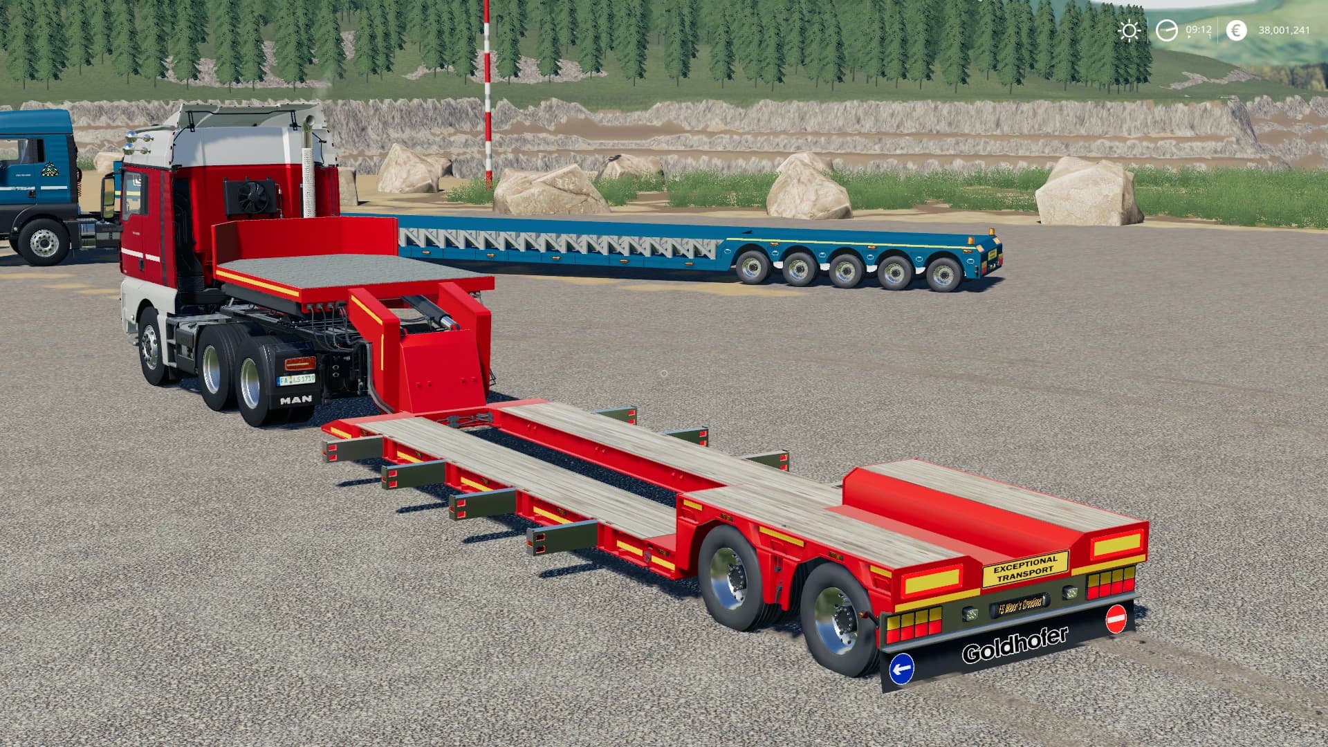 GOLDHOFER 2 AXLE LOW LOADER 2
