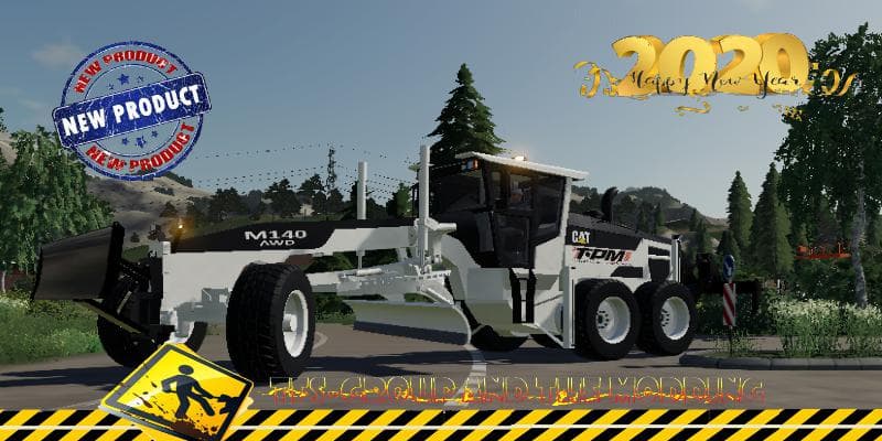 GRADER CAT M140 AWD