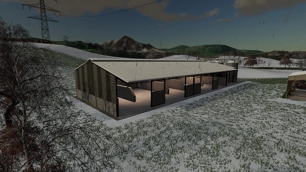 GRAIN BUILDINGS WITH SILO 3