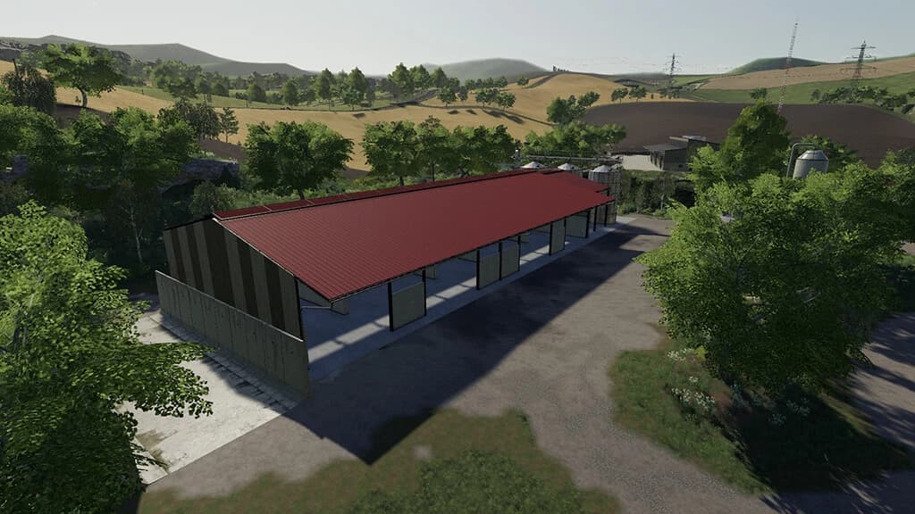 GRAIN BUILDINGS WITH SILO 2