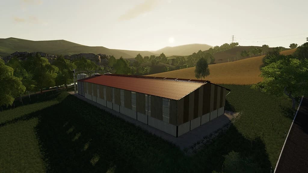 GRAIN BUILDINGS WITH SILO