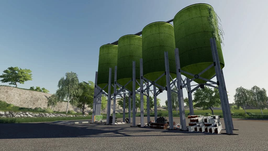 GRAIN SILOS