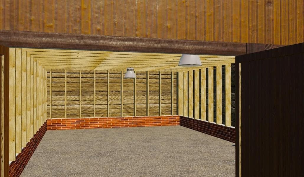 GRANDE GRANGE POUR VEHICULES