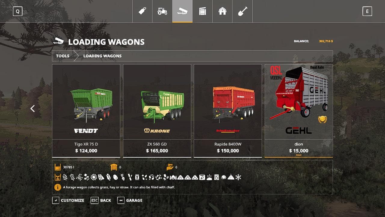 Gehl 980 dual axle 5