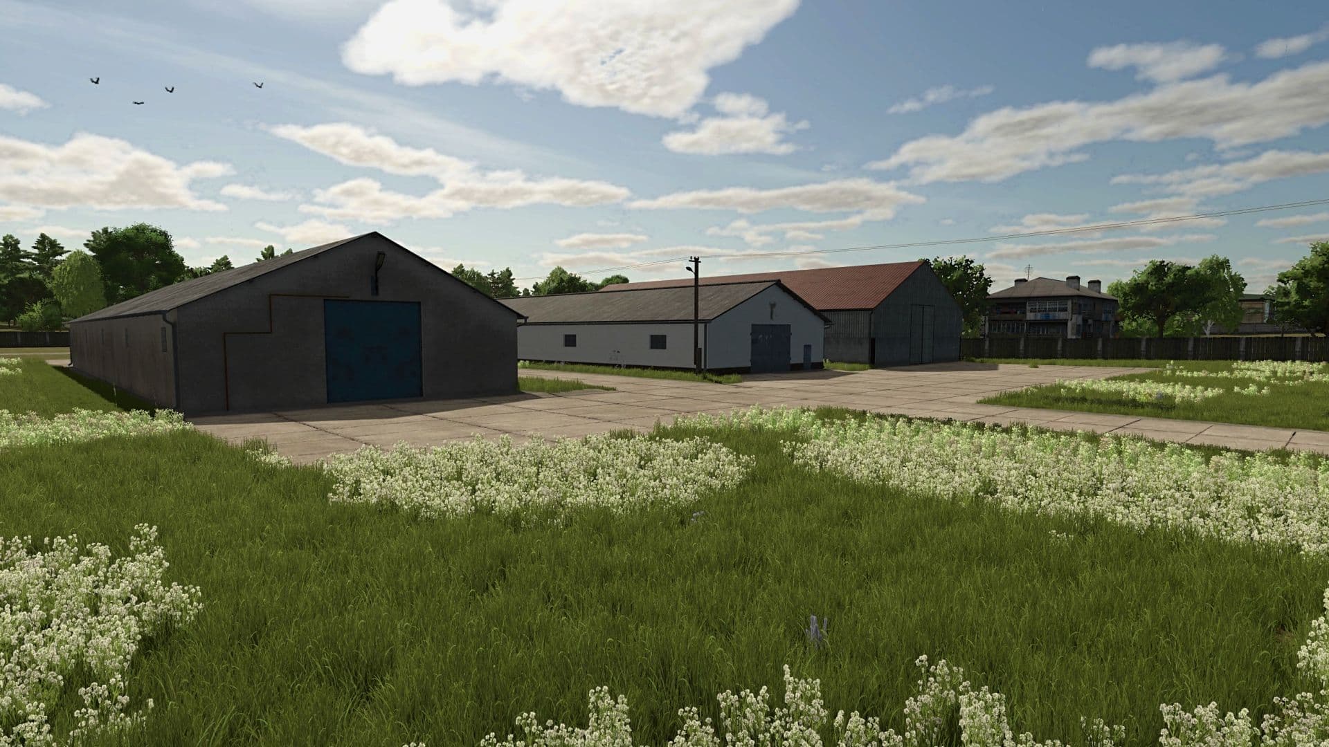 Grain warehouses