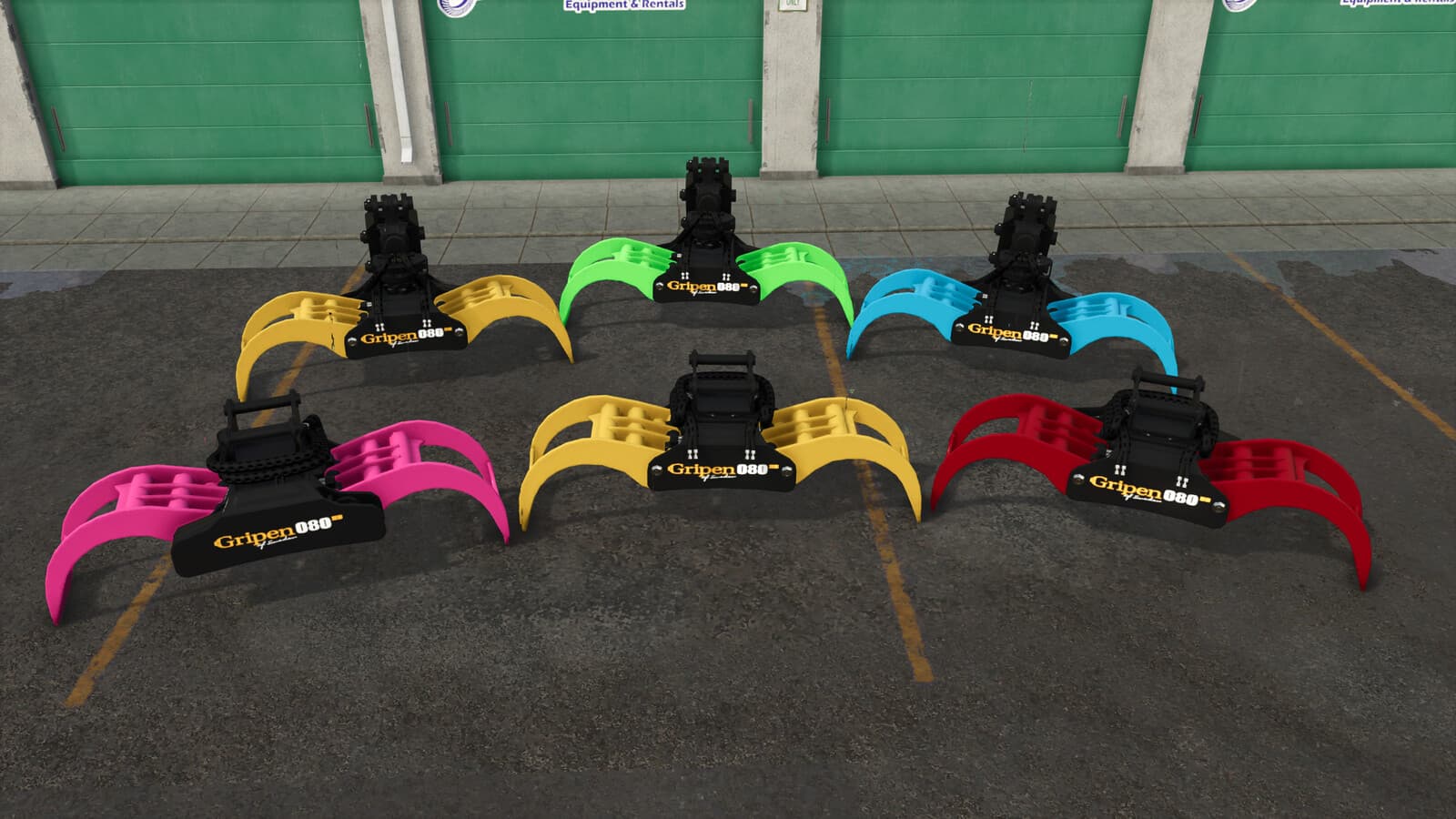 Gripen 080 Grapple For Excavator 4