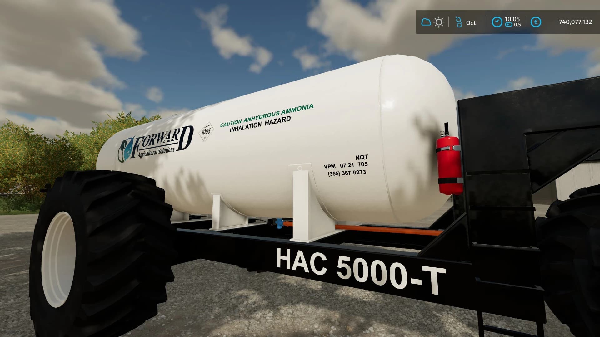 HAC 5000-T ANHYDROUS CADDY 2