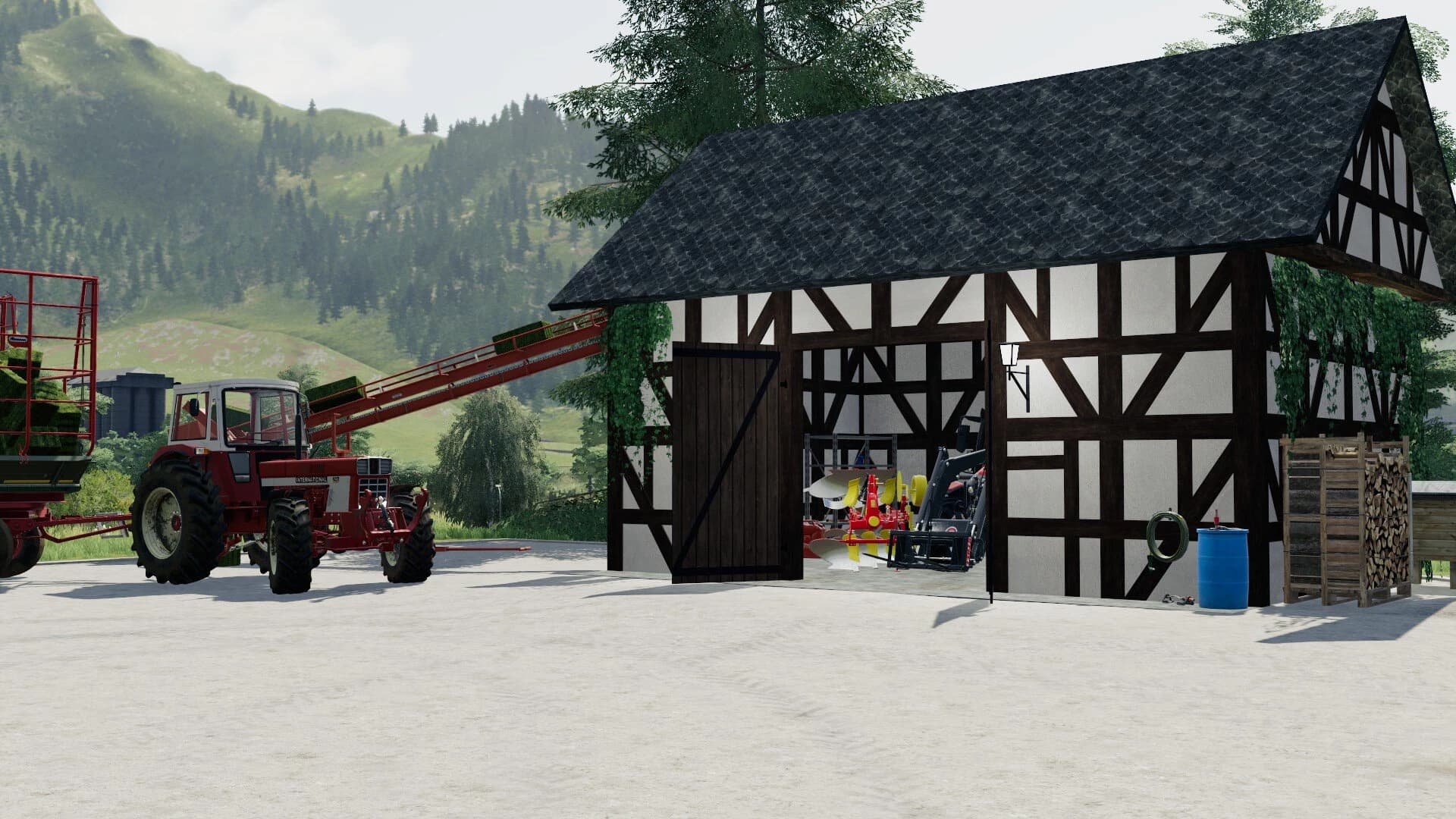 HALF TIMBERED BARN 4