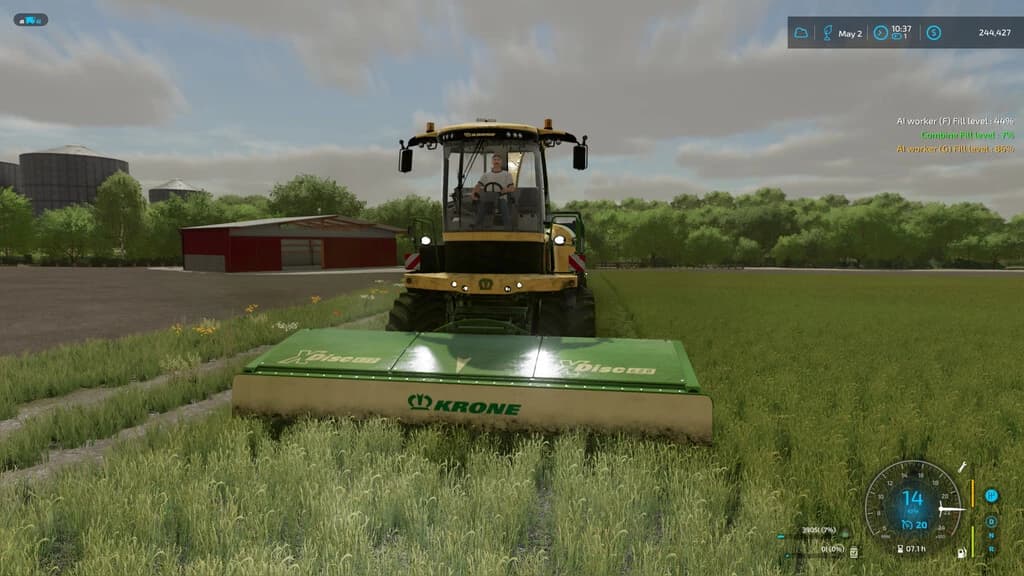 HARVESTER FILL MONITOR 4