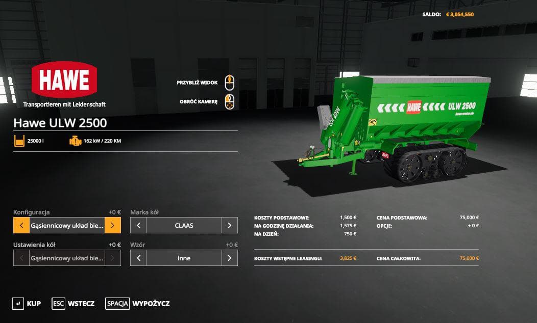HAWE ULW 2500 2020 2