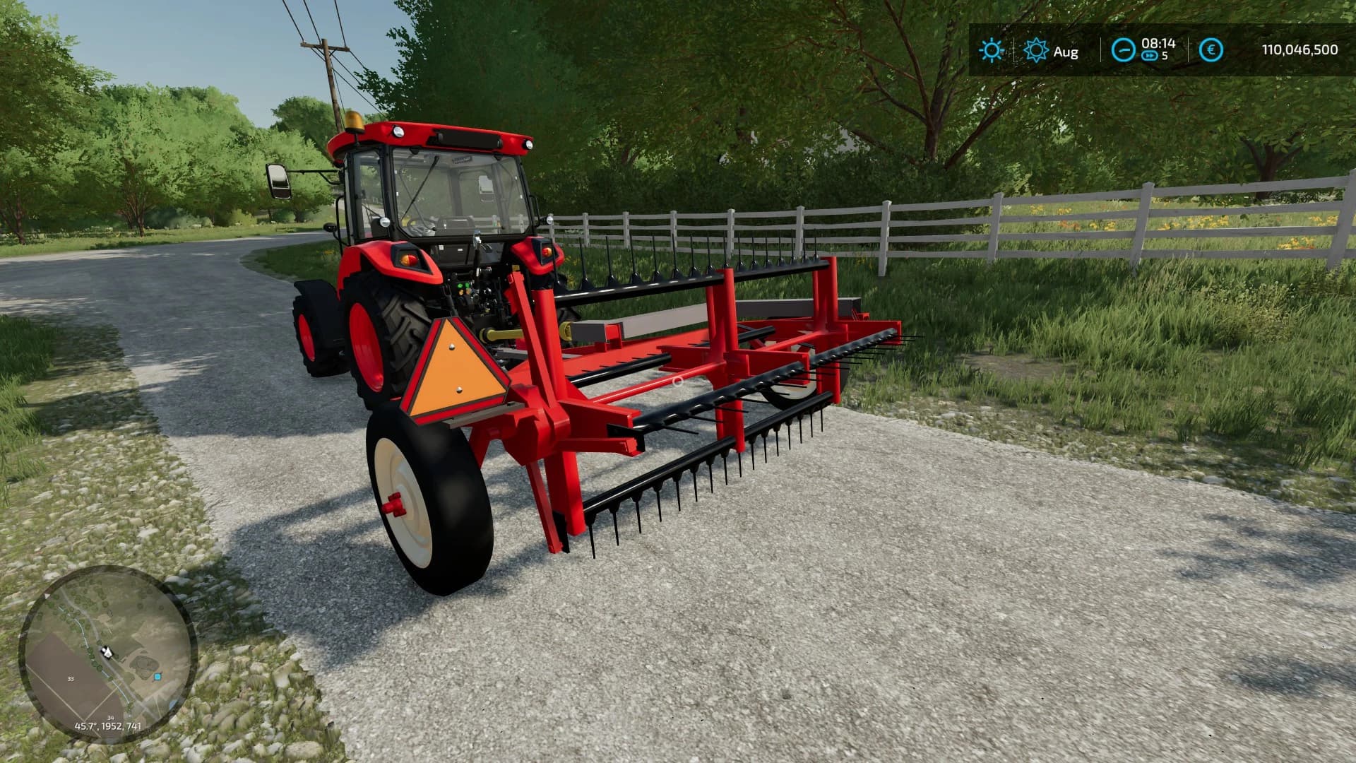 HS 7' HAY TEDDER 2