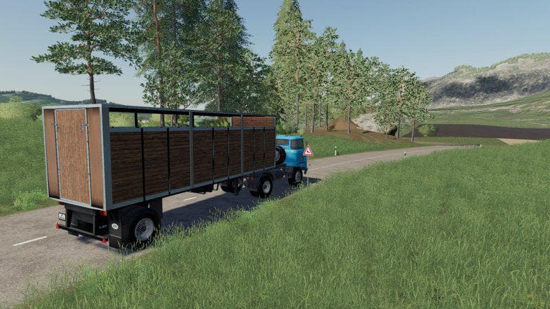 HLS Viehtransport Sattel