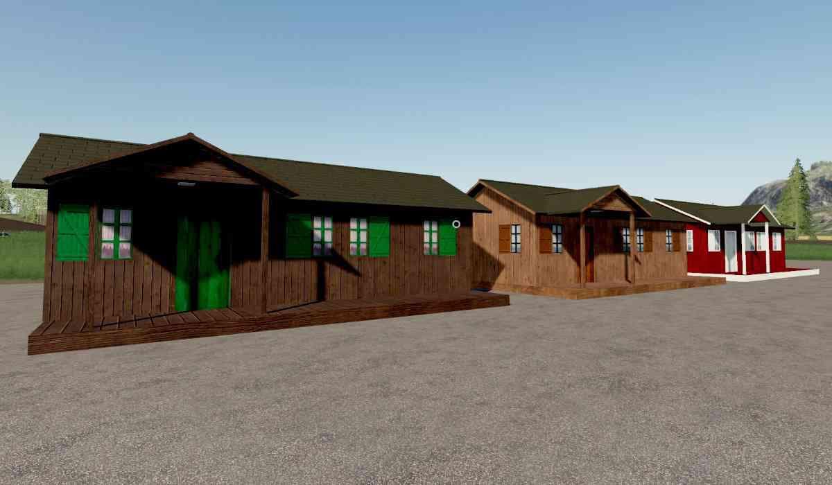 HOLIDAY HOME WOOD PACK 3