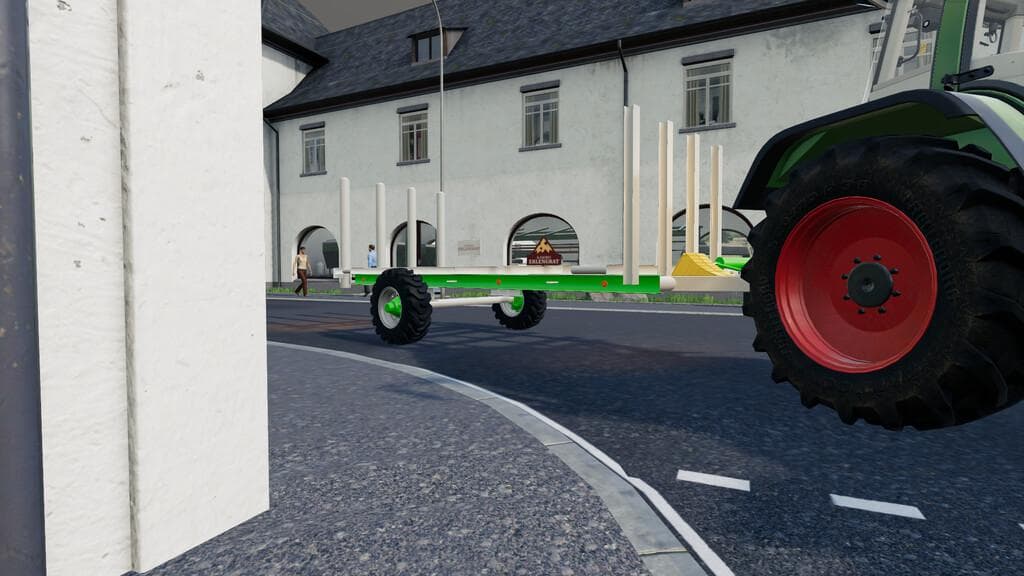 HOMEMADE BALE TRAILER 4
