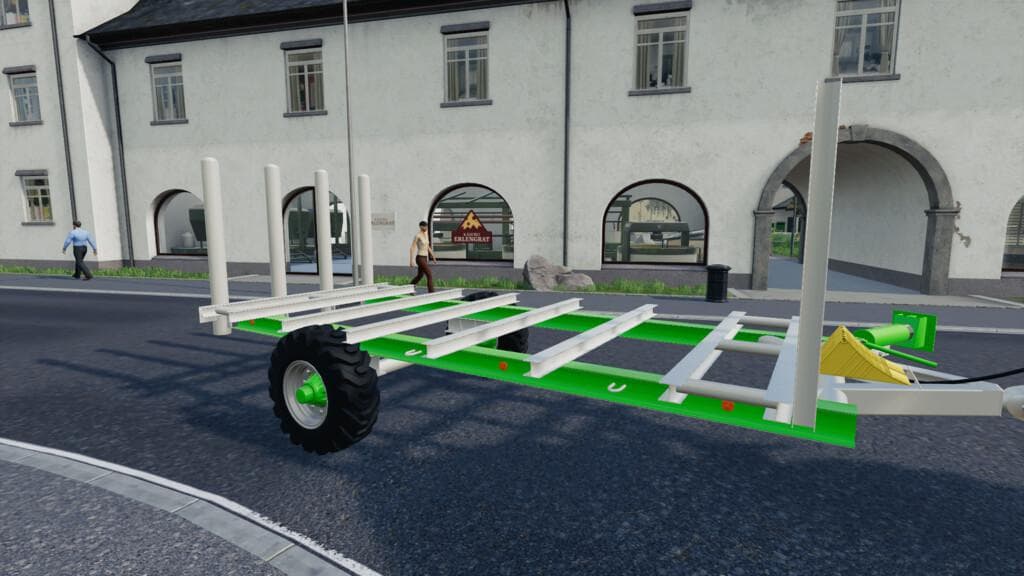 HOMEMADE BALE TRAILER 3