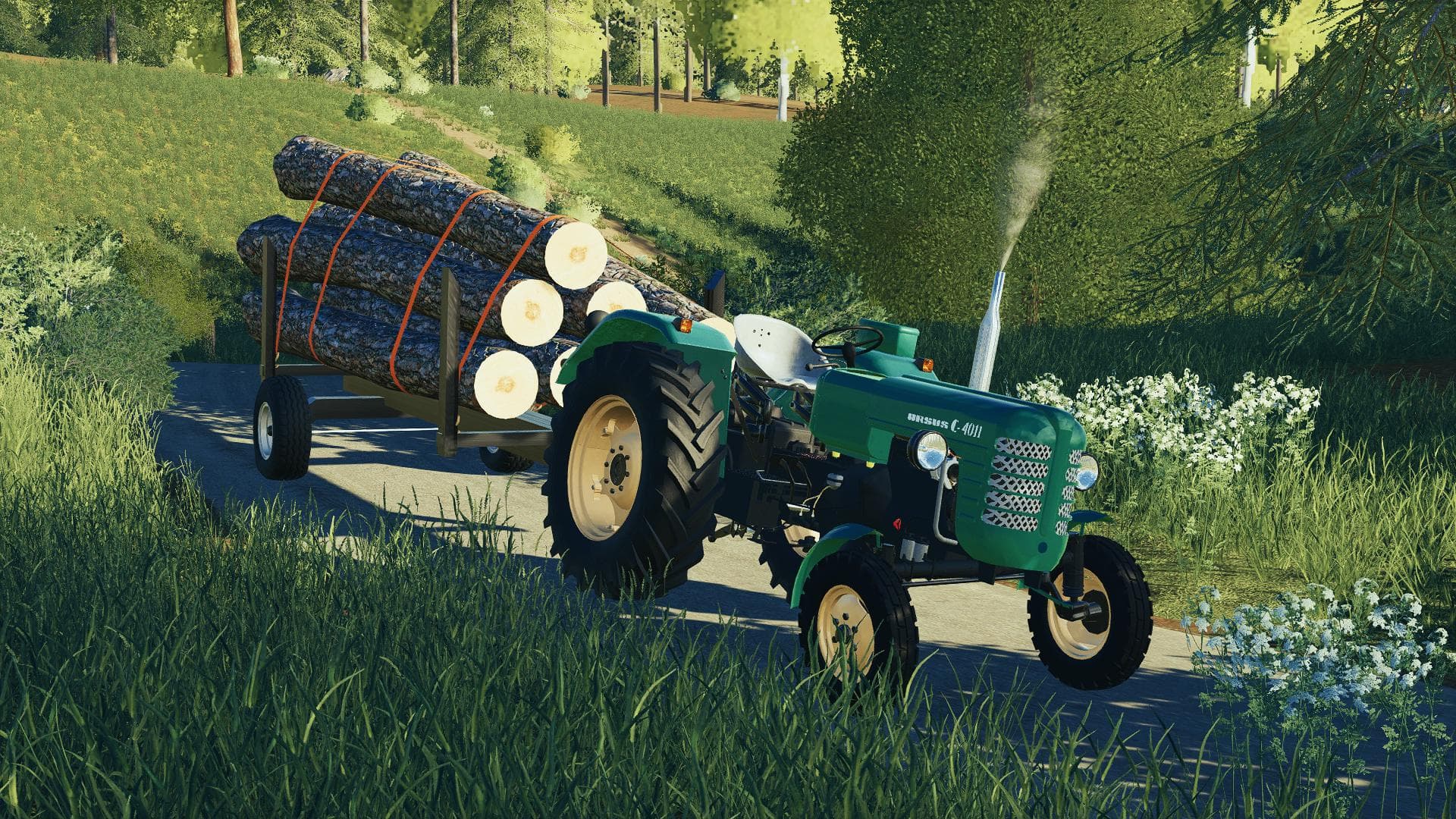 HOMEMADE FOREST TRAILER 2