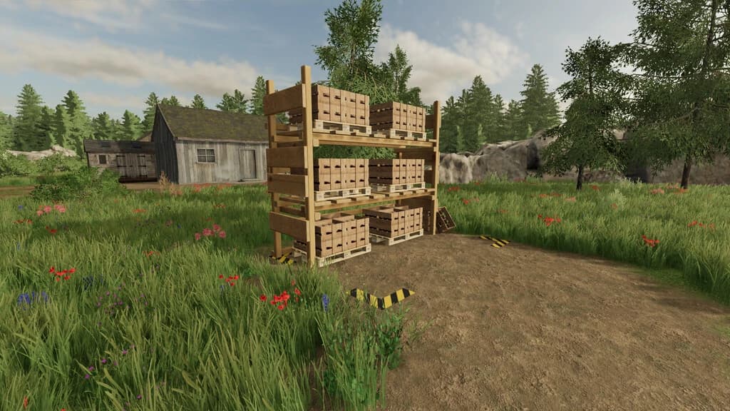HONEY PALLET RACK 3