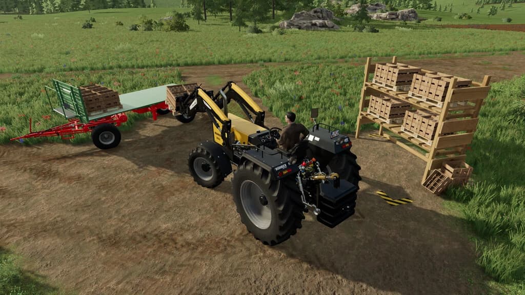 HONEY PALLET RACK 2