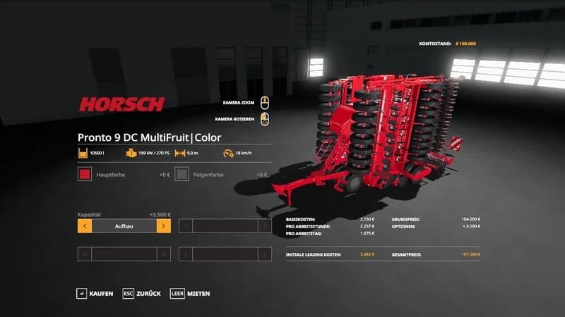 HORSCH PRONTO 9DC 3