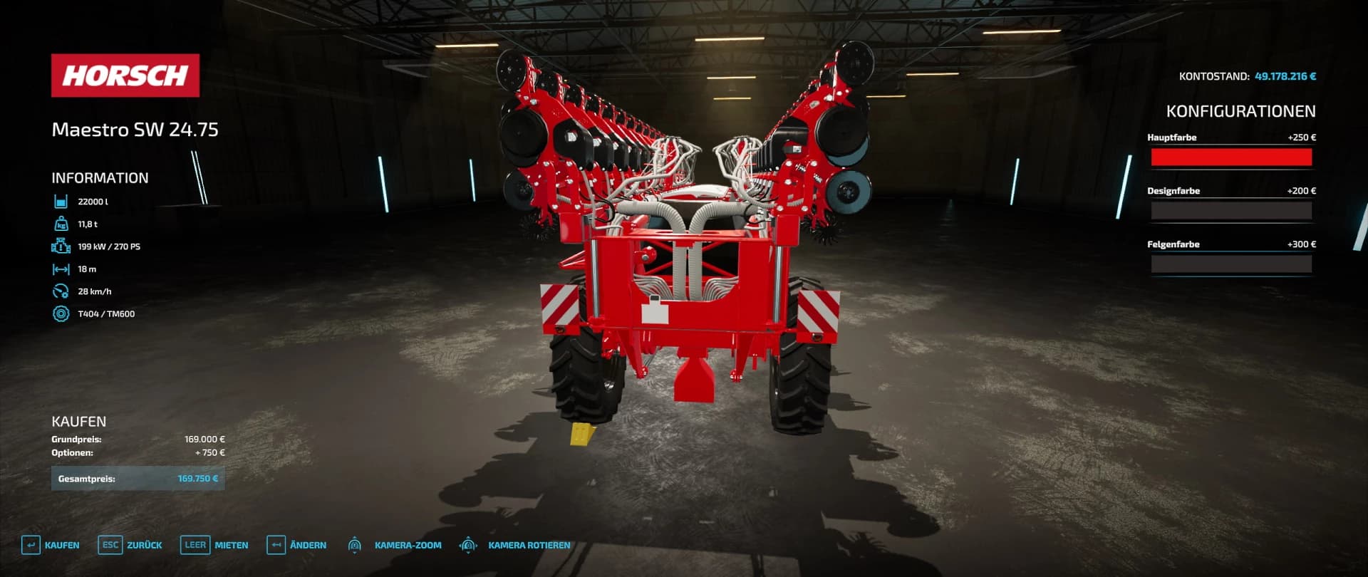 HORSCH SW2475 4