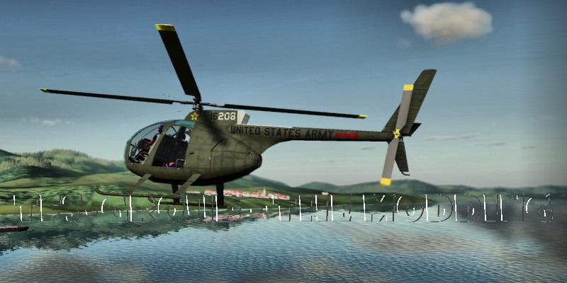 HUGHES OH-6 CAYUSE 3