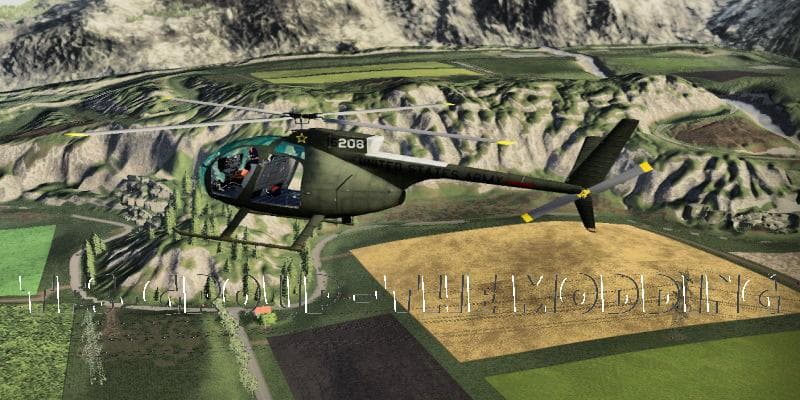 HUGHES OH-6 CAYUSE 2