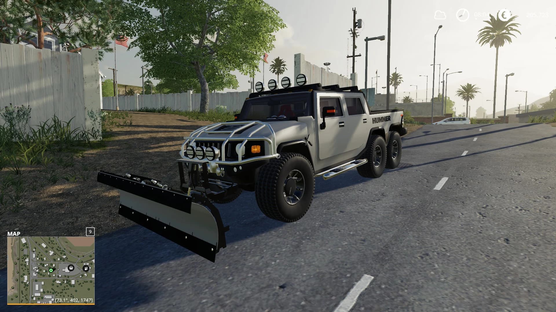 HUMMER 6X6 (WITH SNOW PLOW) 5