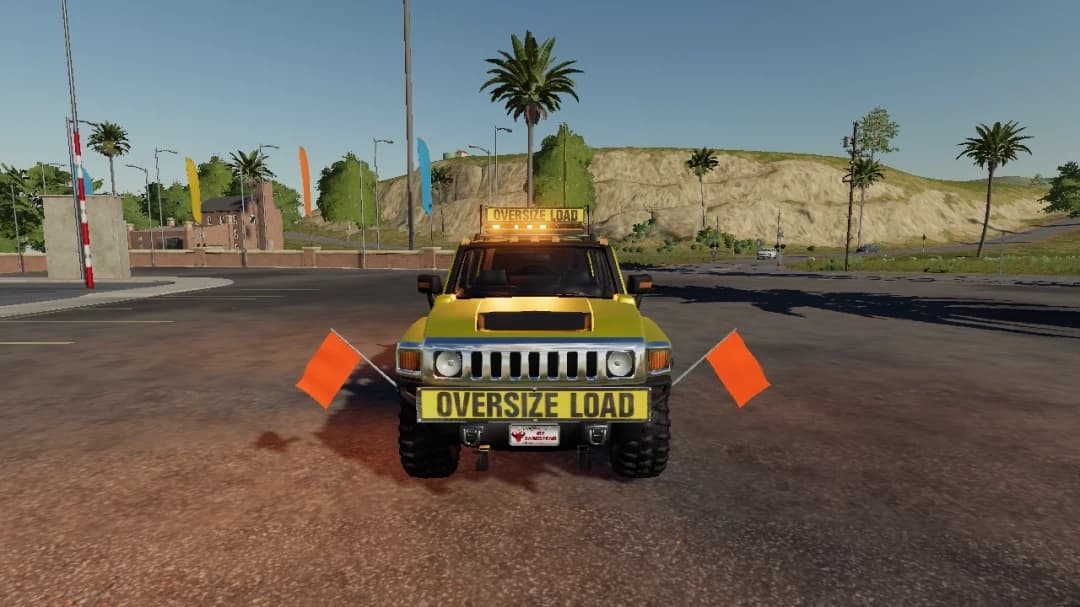 HUMMER H3 OVERSIZE LOAD/PILOT CAR