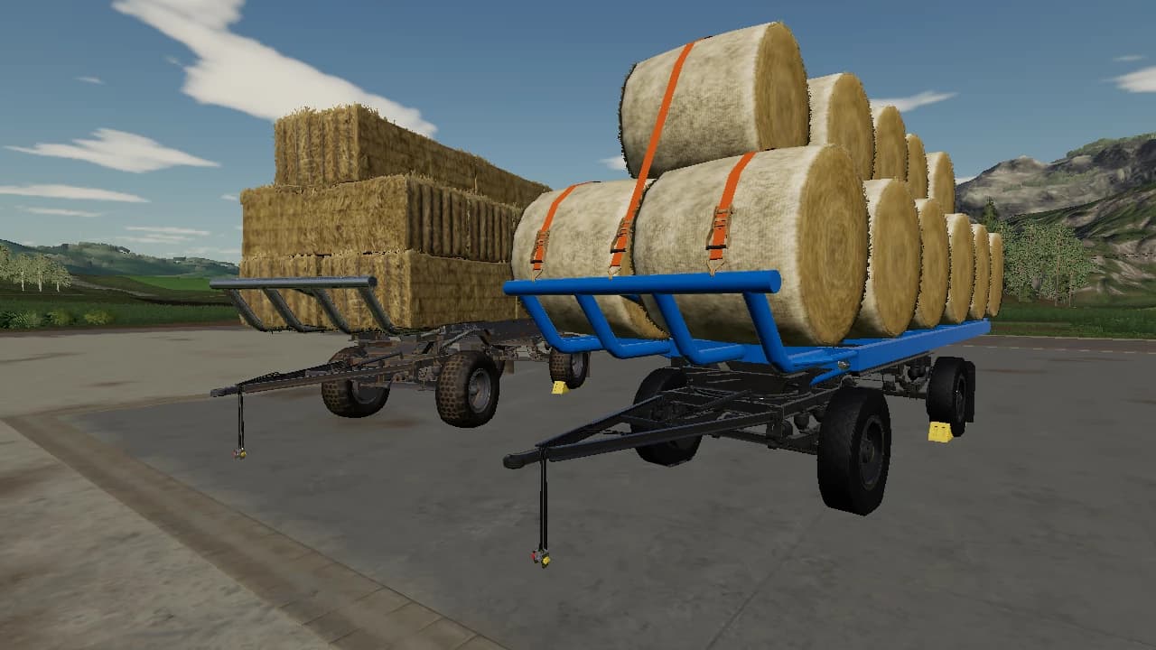 HW80 BALE TRAILER