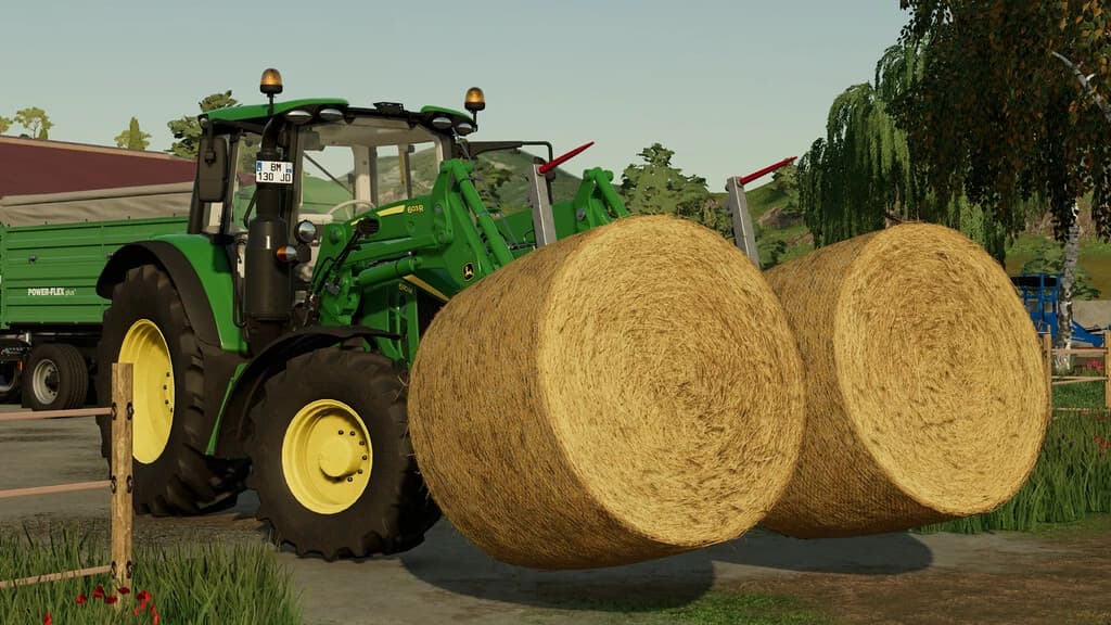 HYDRAULIC BALE FORK 4