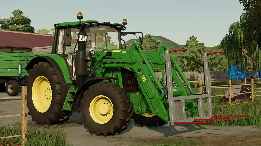 HYDRAULIC BALE FORK 2