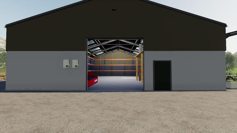 Hall with silo 3