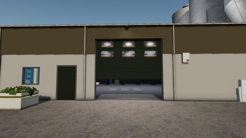 Hall with silo 2