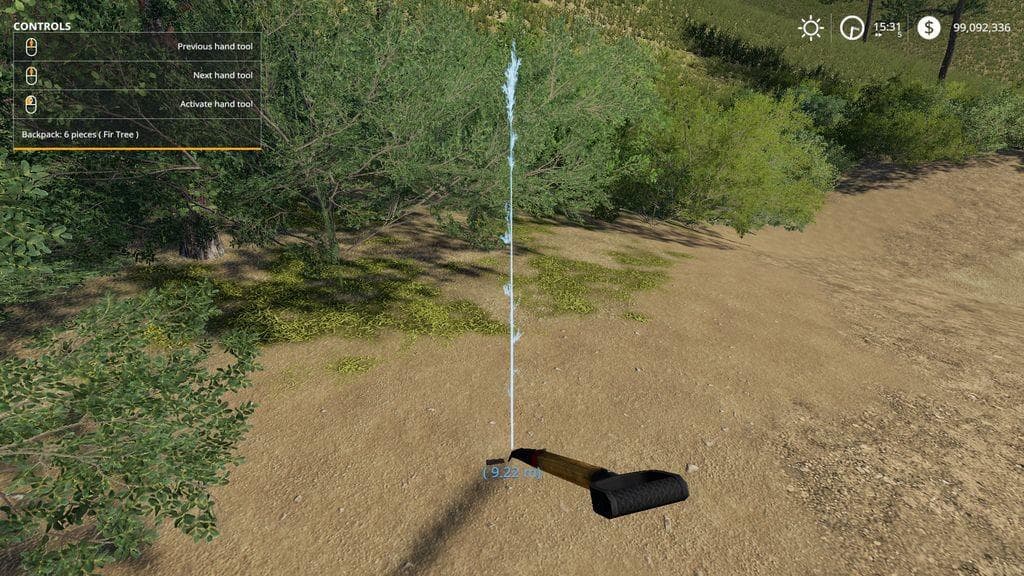 Hand Plant Saplings 4