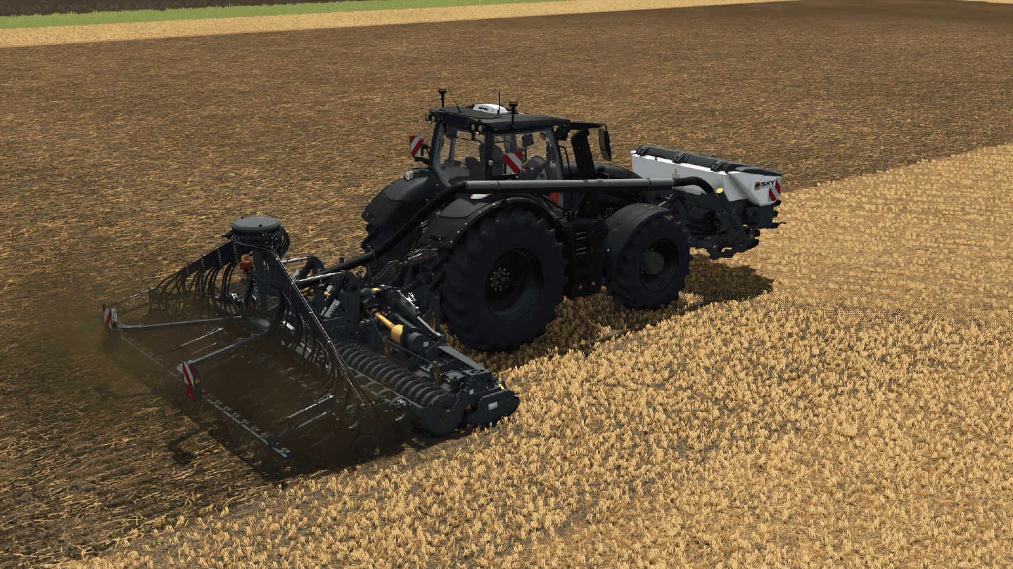 Harrow Seeder Support