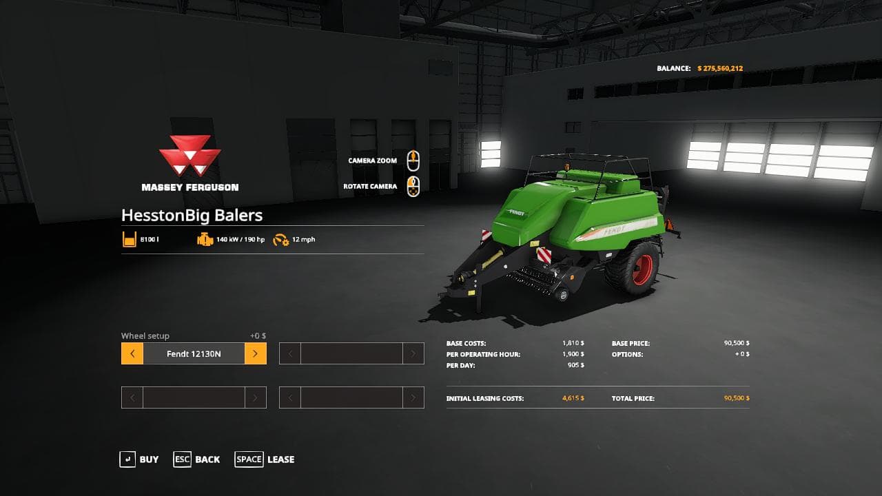 Hesston big baler 3