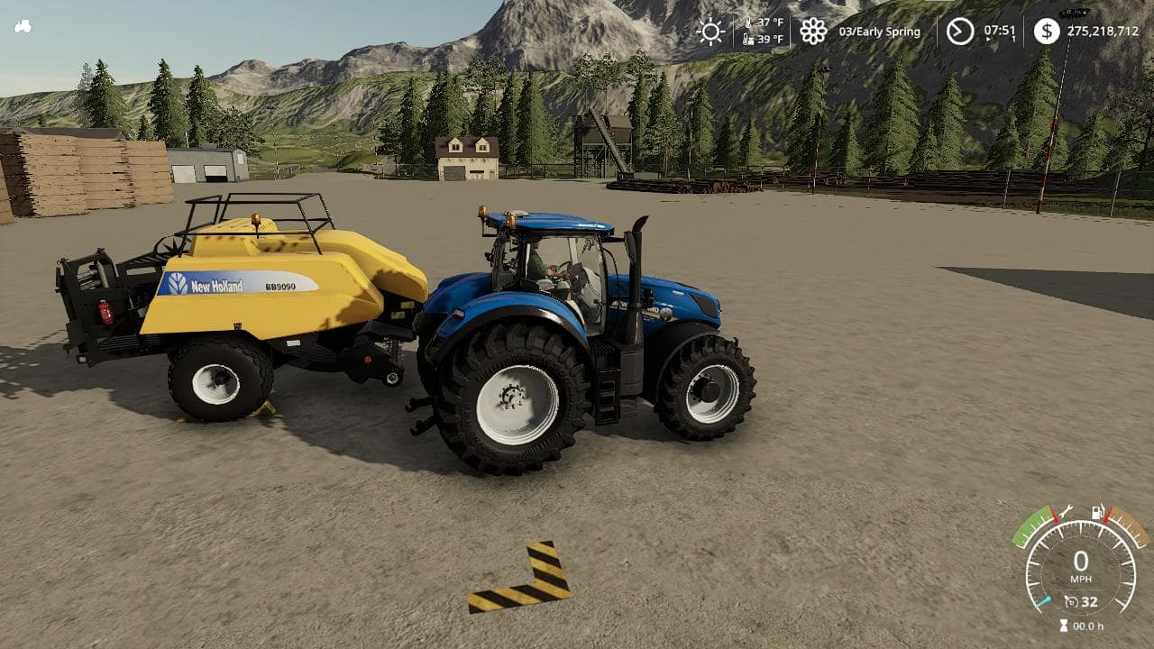 Hesston big baler 2