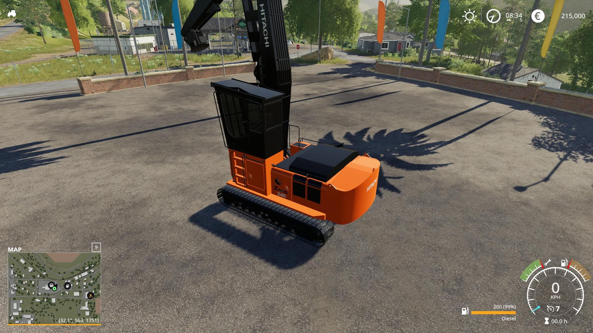 Hitachi Zaxis 240 4