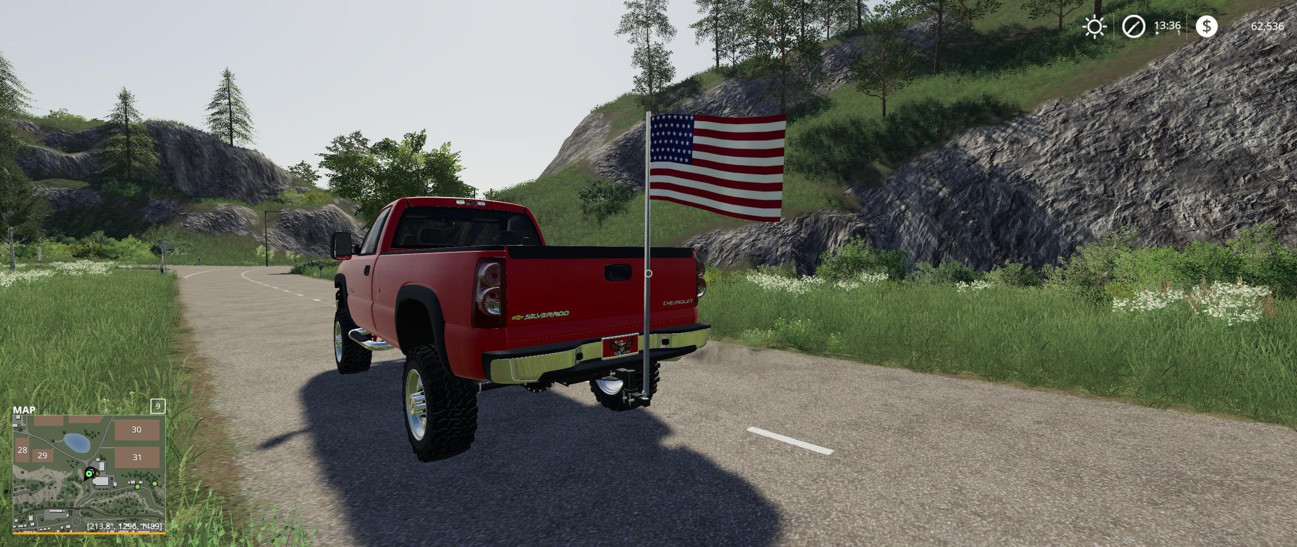 Hitch Mount American Flag 2
