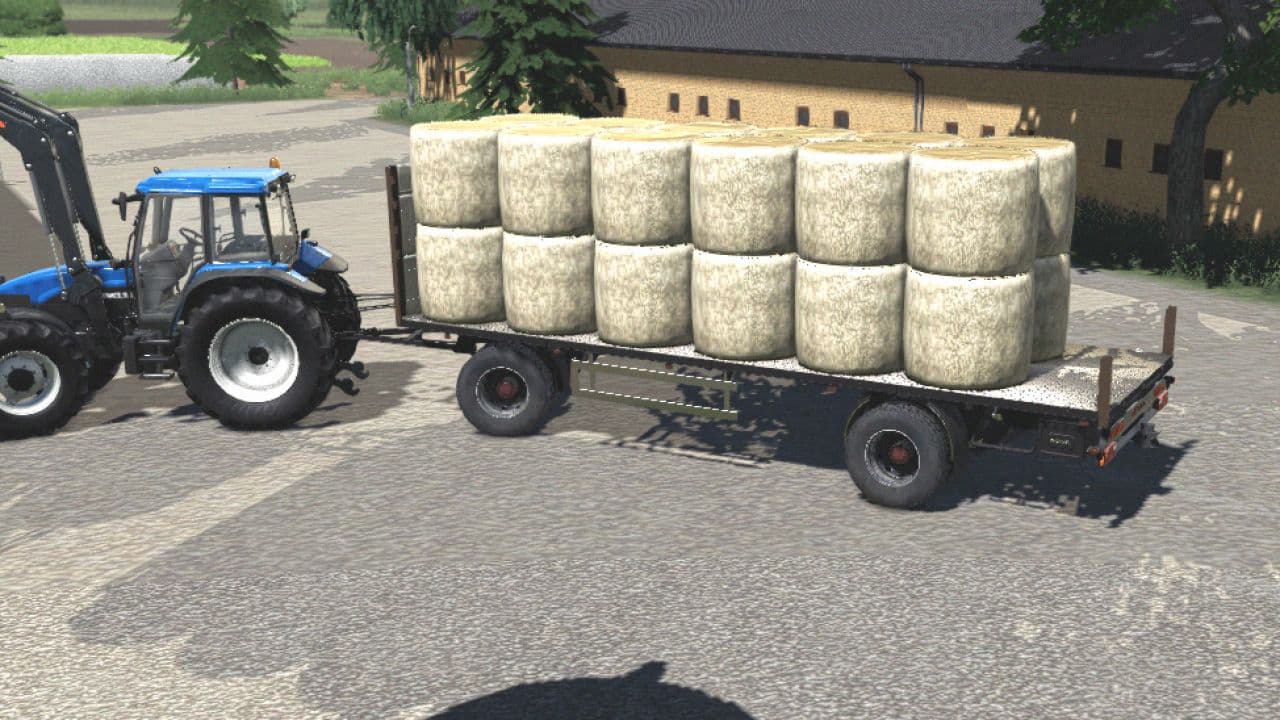Homemade Autoload Baletrailer 2