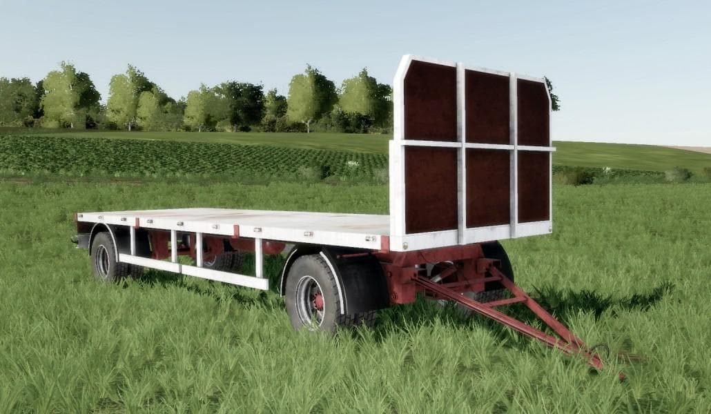 Homemade bale trailer SUN 2005 5