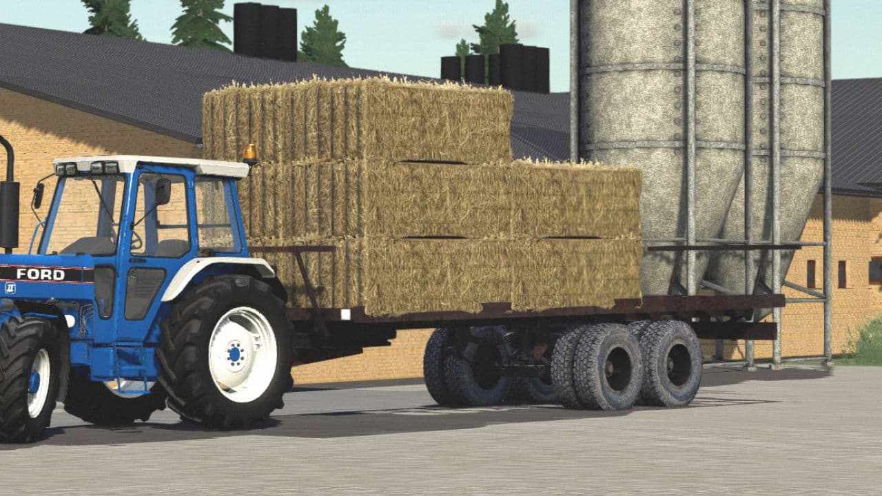 Homemade baletrailer 5