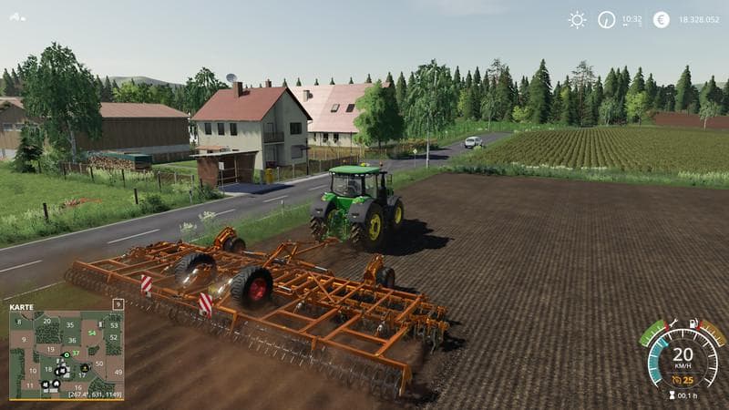 Horsch Joker 12 RT Plow FS19 3