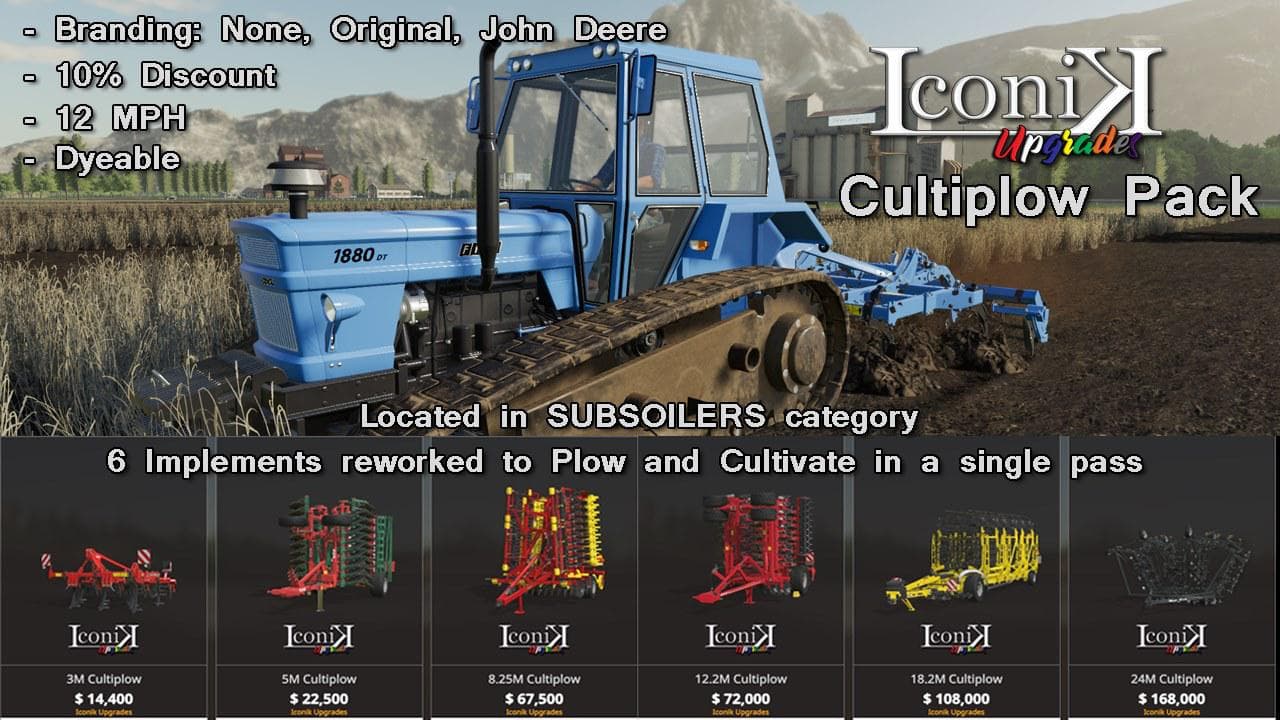 ICONIK CULTIPLOW PACK