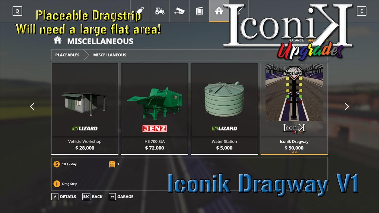 ICONIK DRAGWAY 2