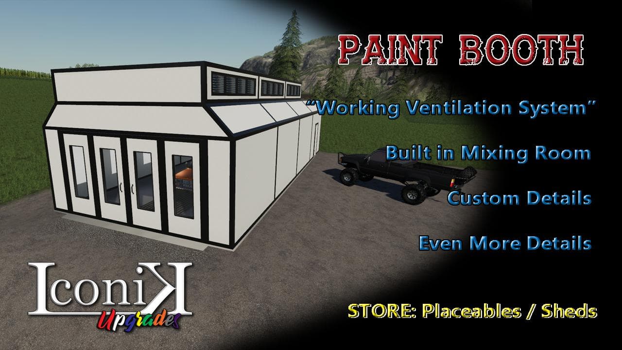ICONIK PAINT BOOTH 2