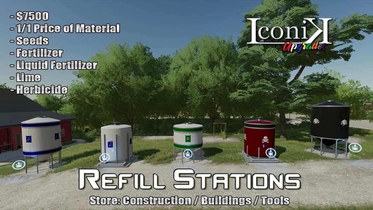 ICONIK REFILL STATIONS