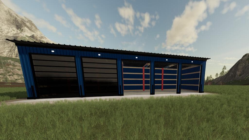 IMPLEMENT SHED PACK 4